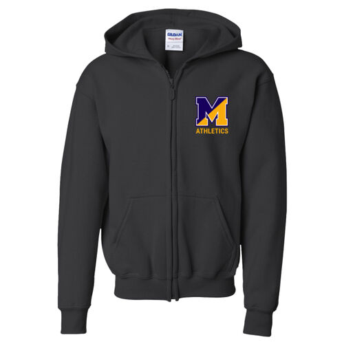 LC - Heavy Blend™ Youth Full-Zip Hooded Sweatshirt Thumbnail