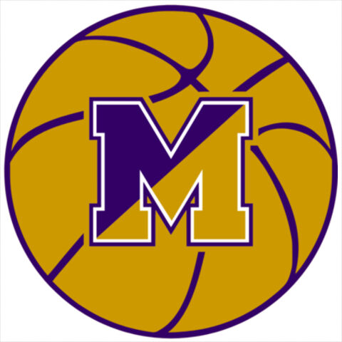 Basketball - Outdoor/Car Magnet - 4in to 6in Thumbnail