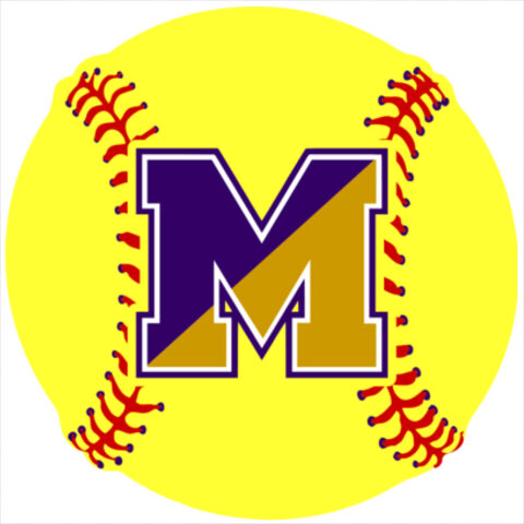 Softball - Outdoor/Car Magnet - 4in to 6in Thumbnail