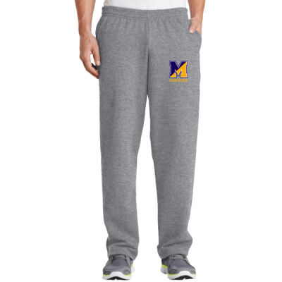 LL - Fleece Open-Bottom Sweatpant with Pockets Thumbnail