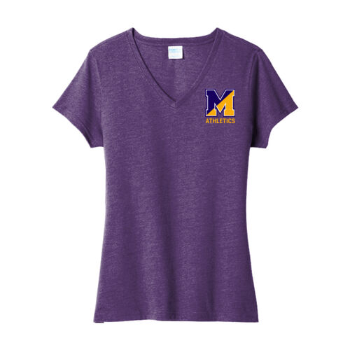 LC - Women's Fan Favorite Blend V Neck Tee Thumbnail